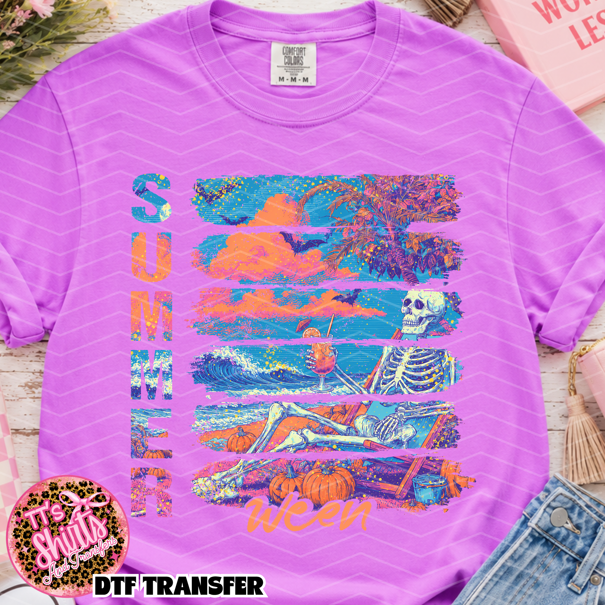 Summer striped skeleton, MM062926
