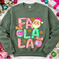 Falala with Santa and ornaments MM070626