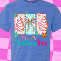 Oh Christmas tree with Christmas tree snack cakes and bow MM070626