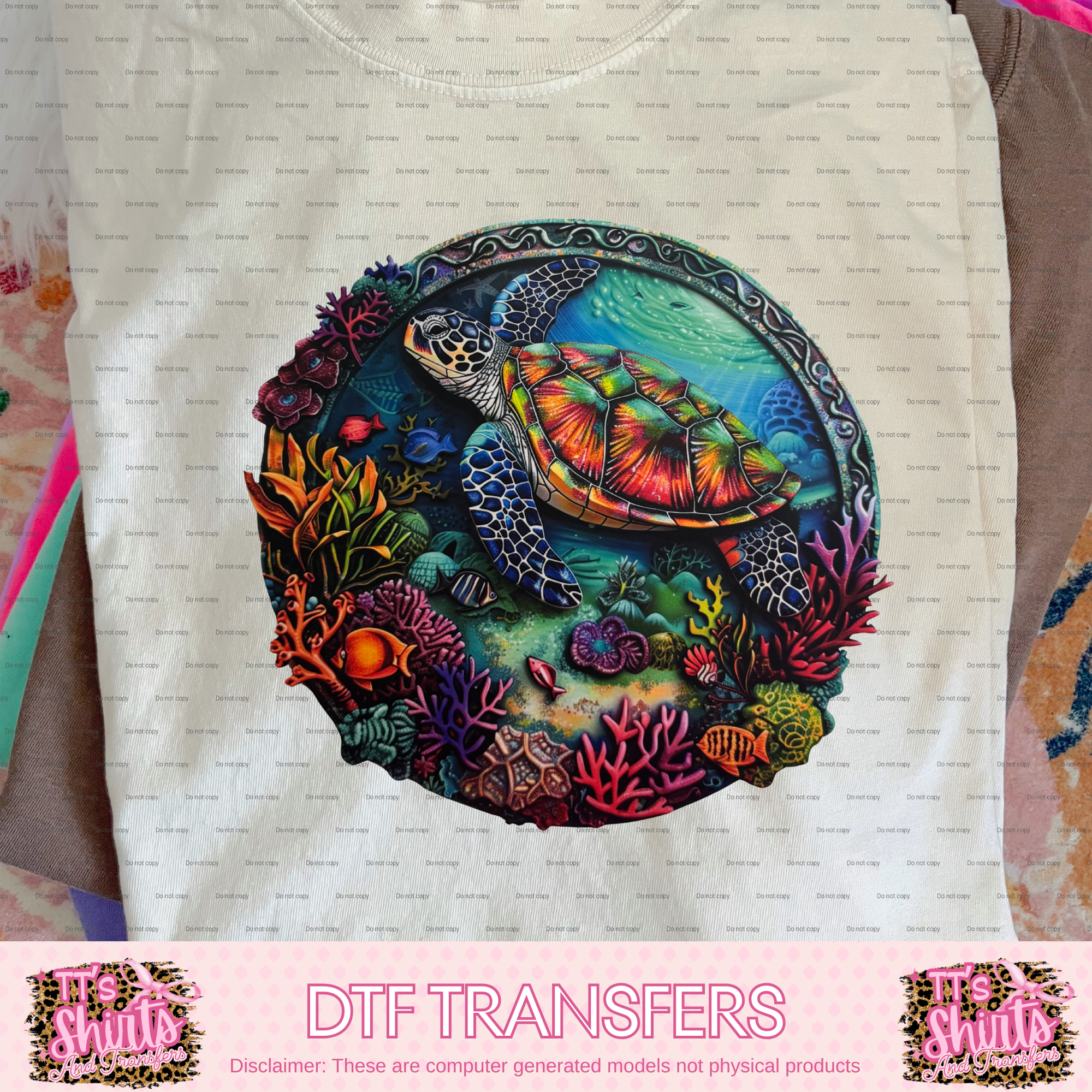 CIRCLE TURTLE SCENE A5