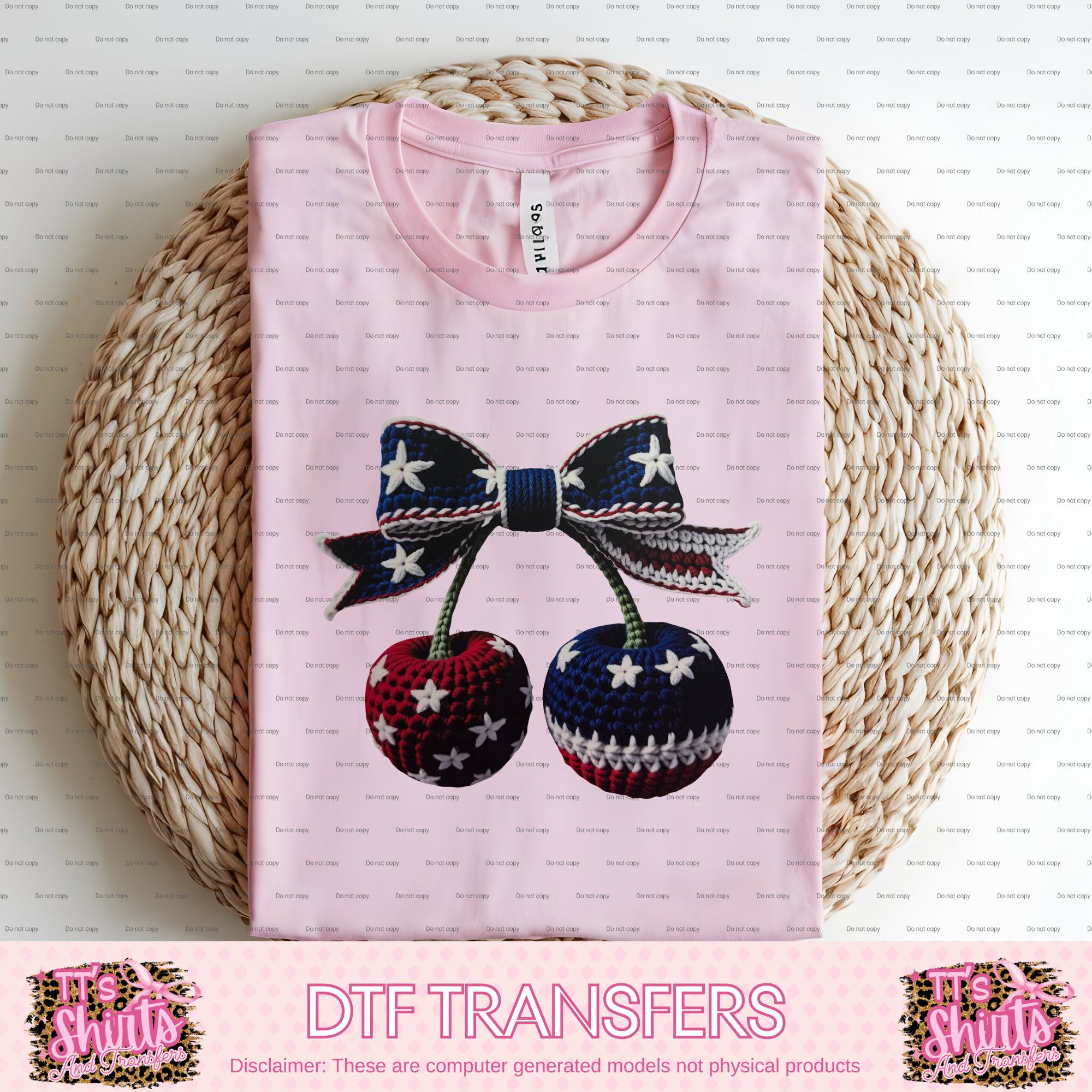 RED WHITE BLUE CHERRIES A5
