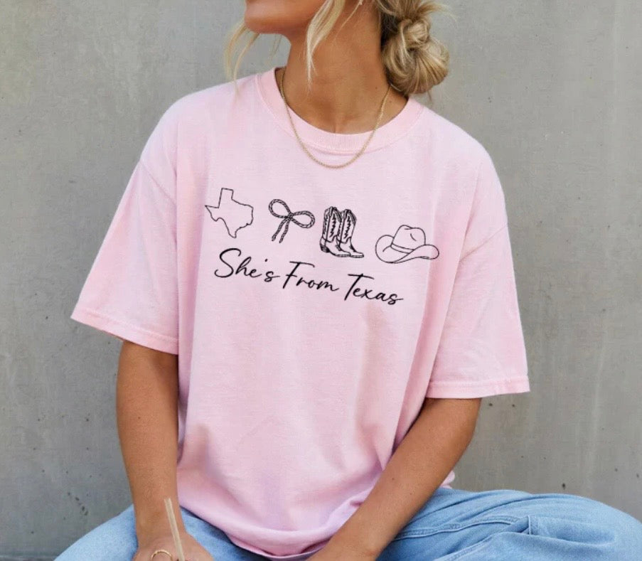 SHE'S FROM TEXAS