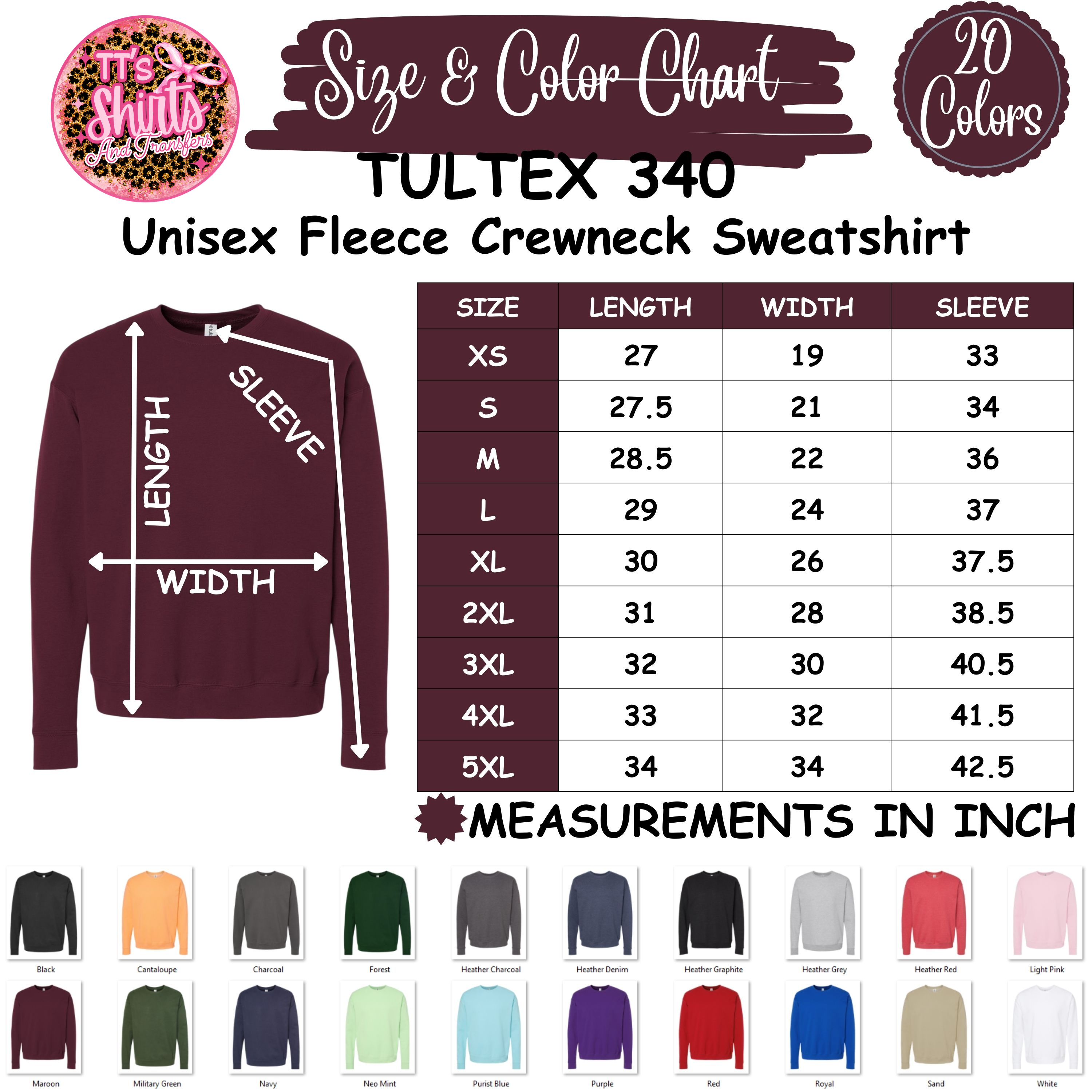 Copy of Jerzees 995M Quarter-Zip Charts Template.png