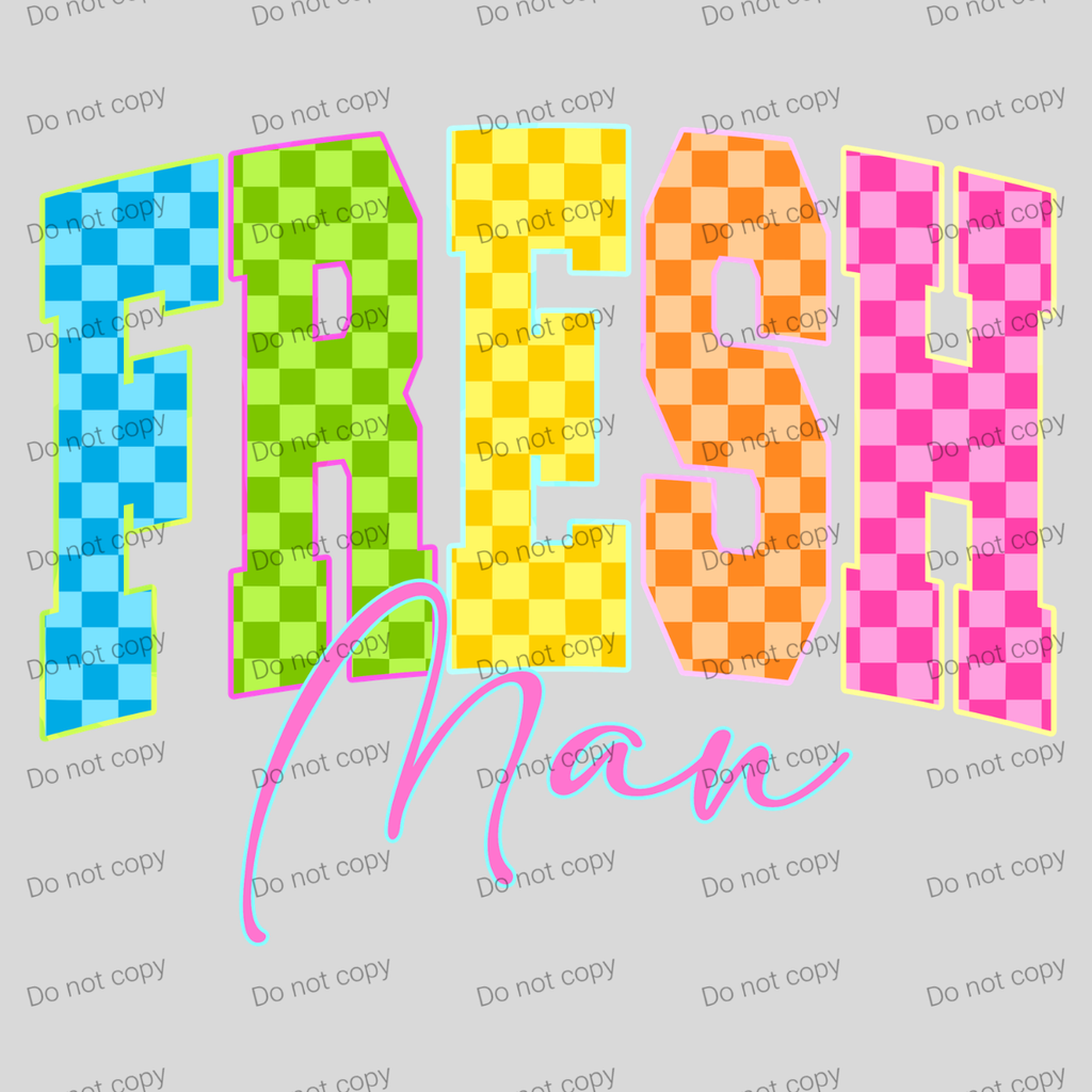 Neon checkered grades, MM072026