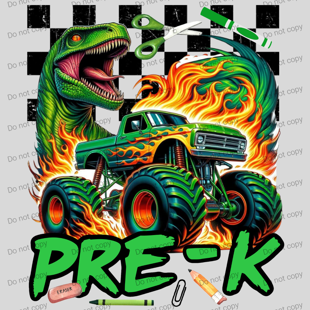 Dino monster truck grades MM072026