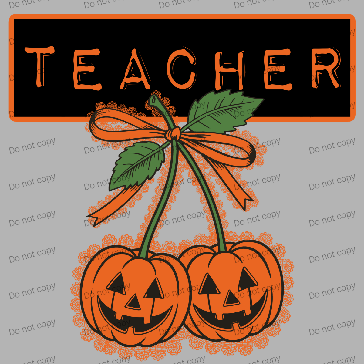 Teacher with pumpkin cherries MM072026