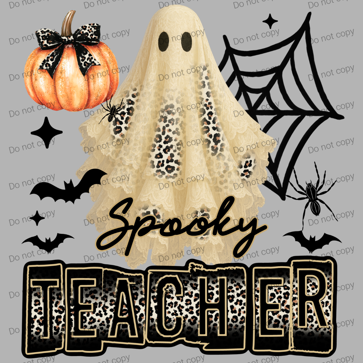 Spooky teacher with cheetah print MM072026