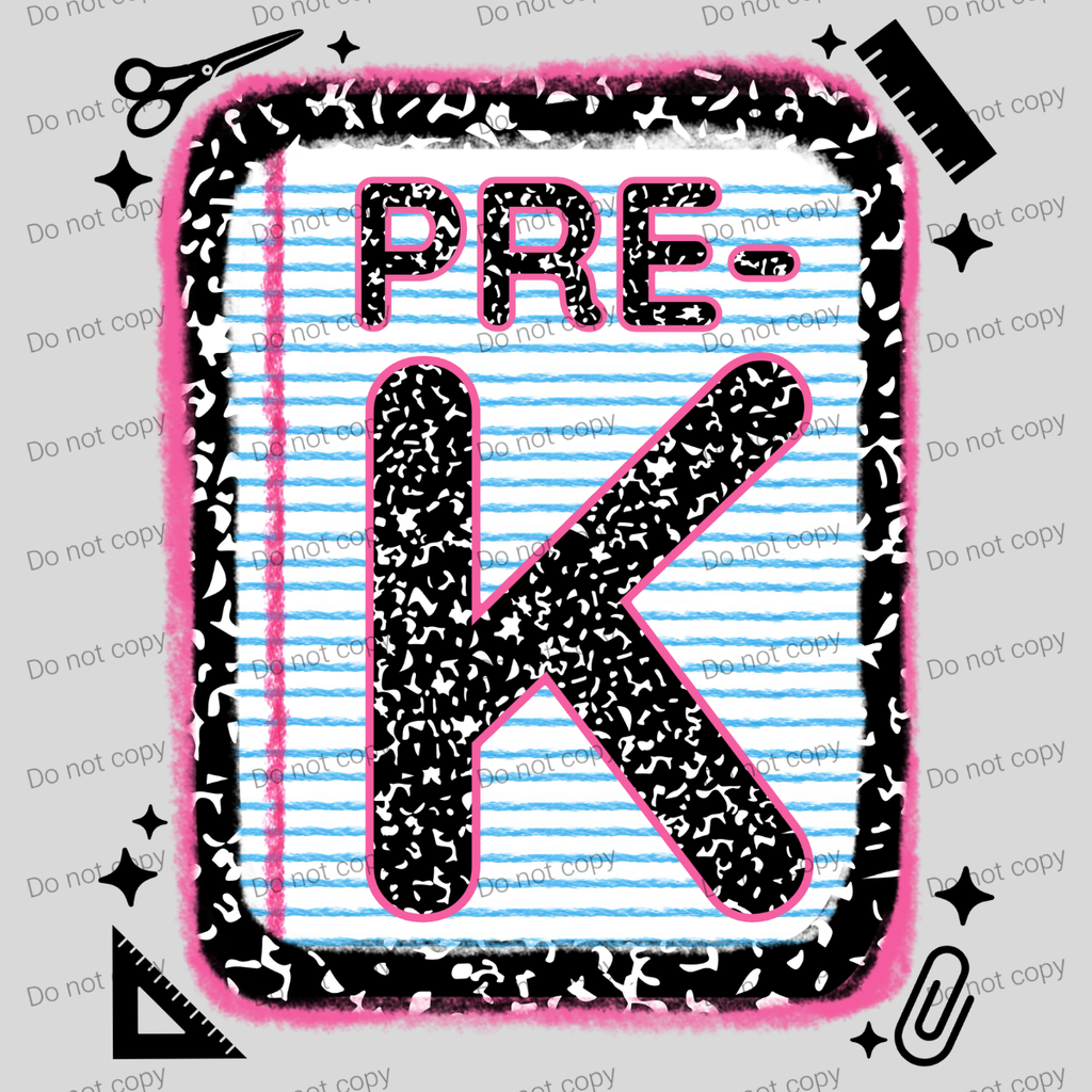 Pink composition book grades MM072026