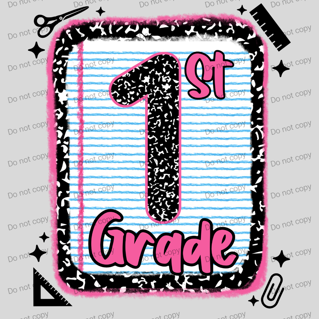 Pink composition book grades MM072026