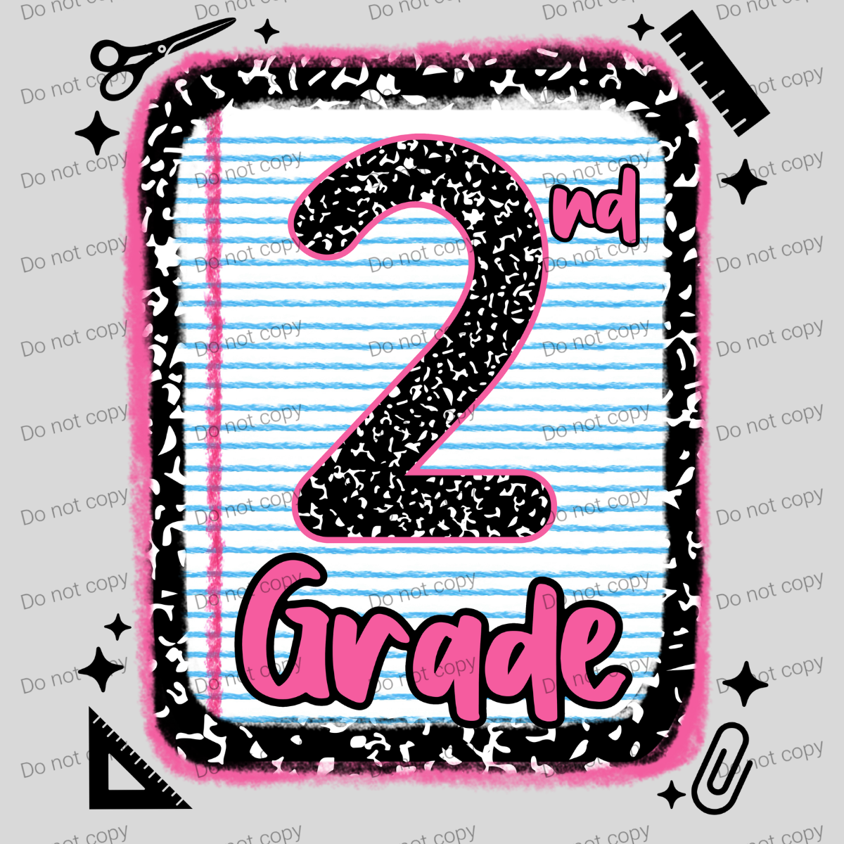 Pink composition book grades MM072026