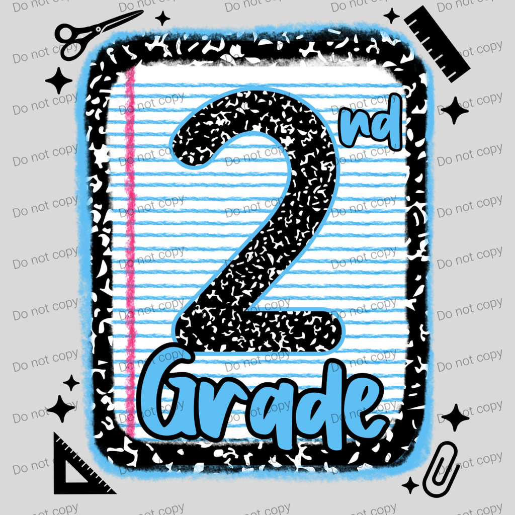 Blue composition book grades MM072026