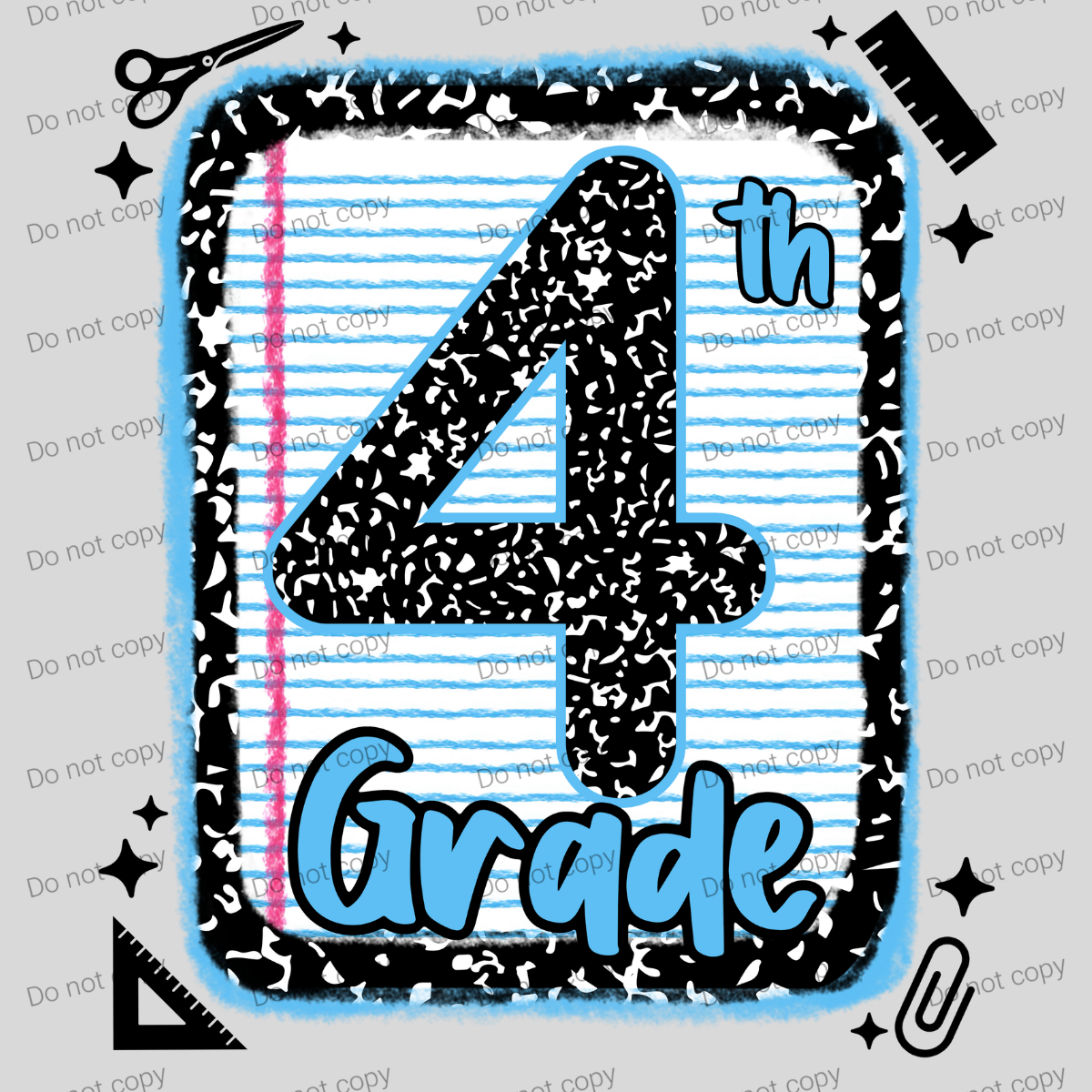 Blue composition book grades MM072026