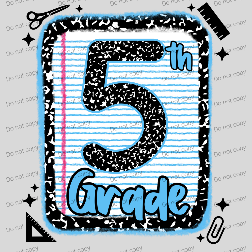 Blue composition book grades MM072026