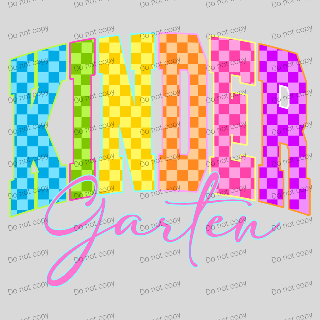 Neon checkered grades, MM072026