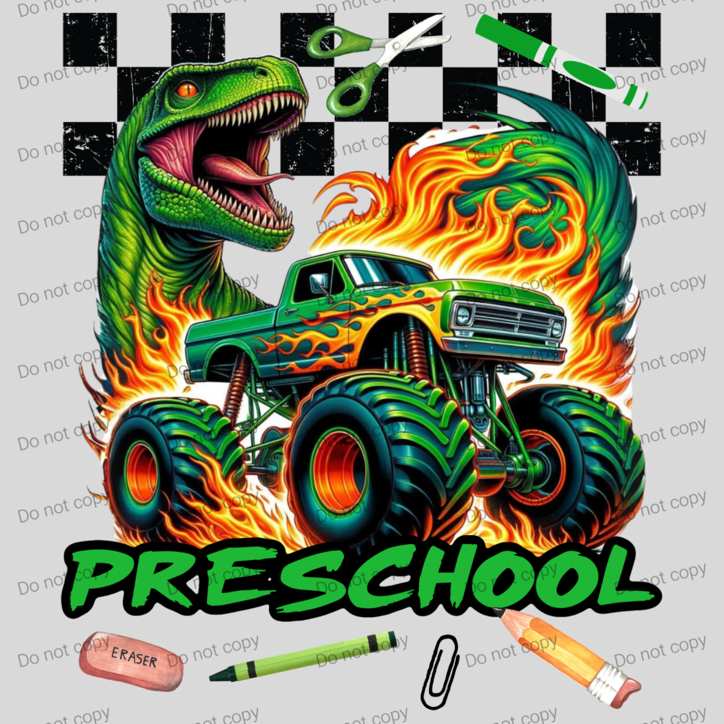 Dino monster truck grades MM072026