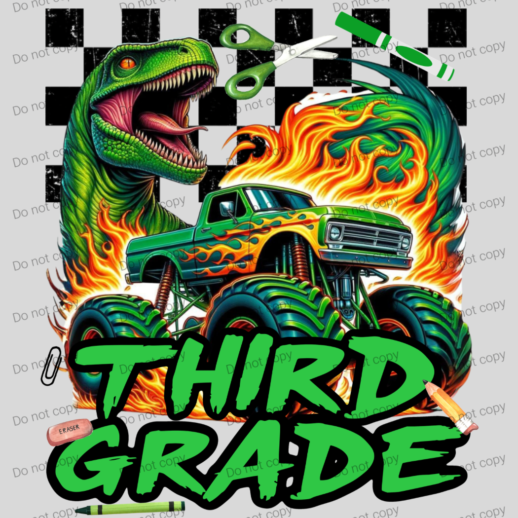 Dino monster truck grades MM072026