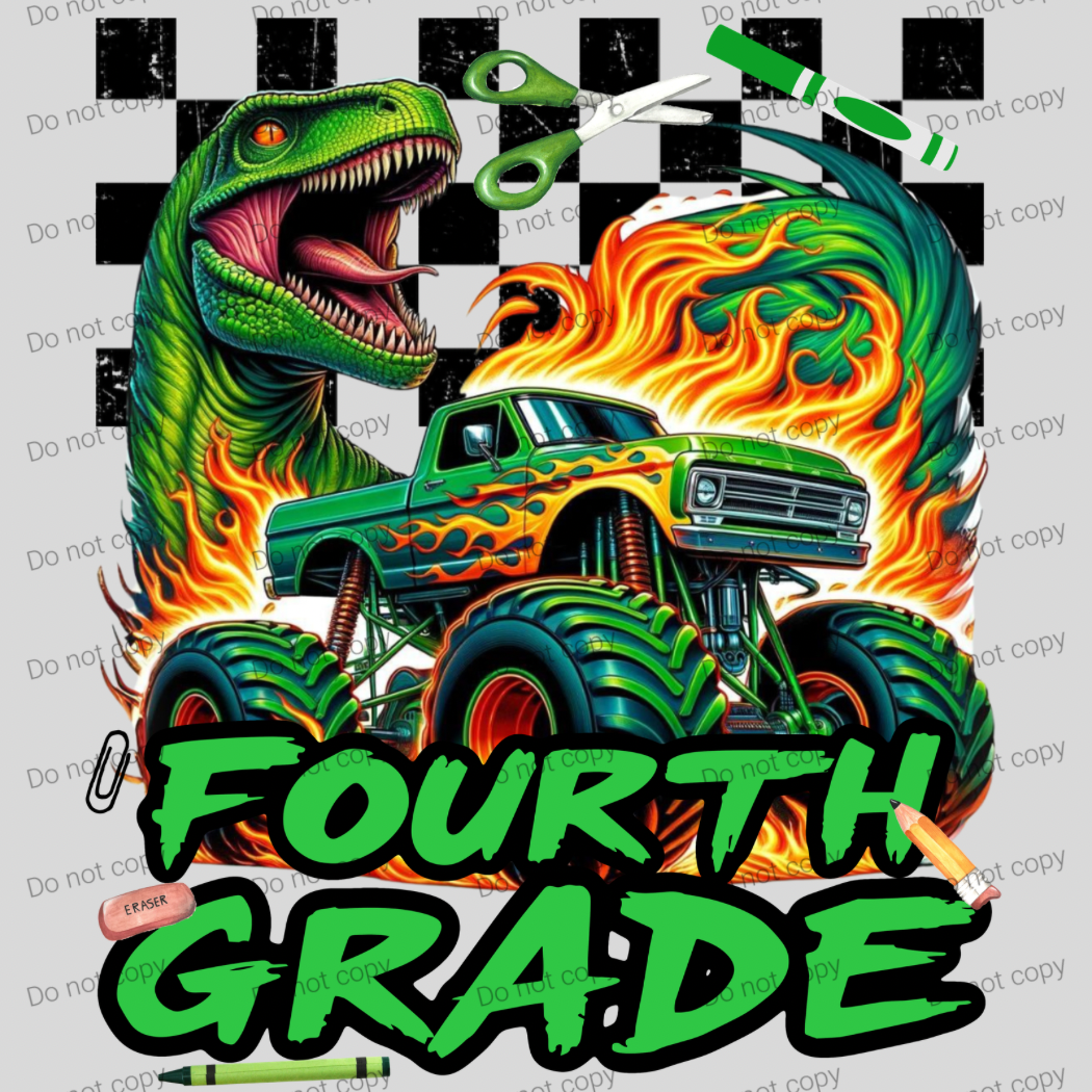 Dino monster truck grades MM072026