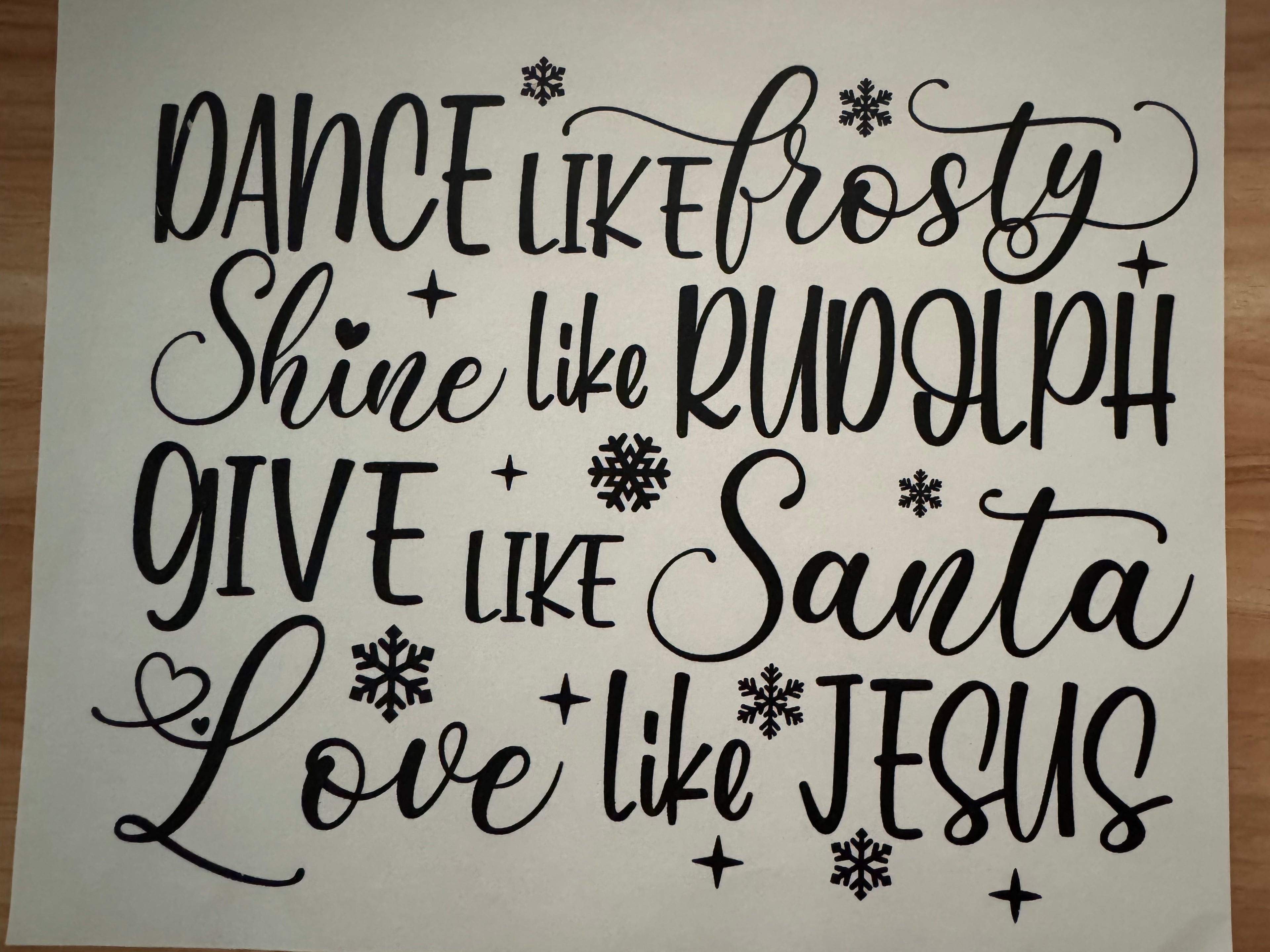 Dance like frosty B1