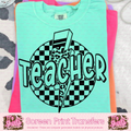 TEACHER CHECKERED BOLT – A4