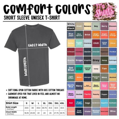 05/18/26 graphic shirt design drop (scroll through photos to see all designs and shirt colors)
