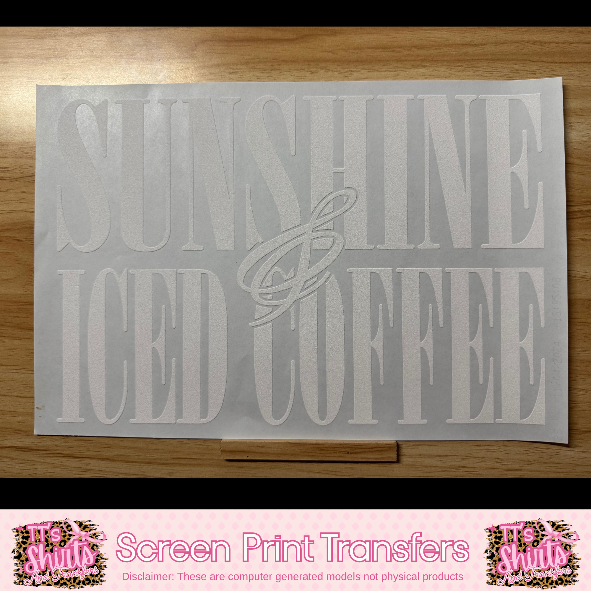 SUNSHINE AND ICED COFFEE