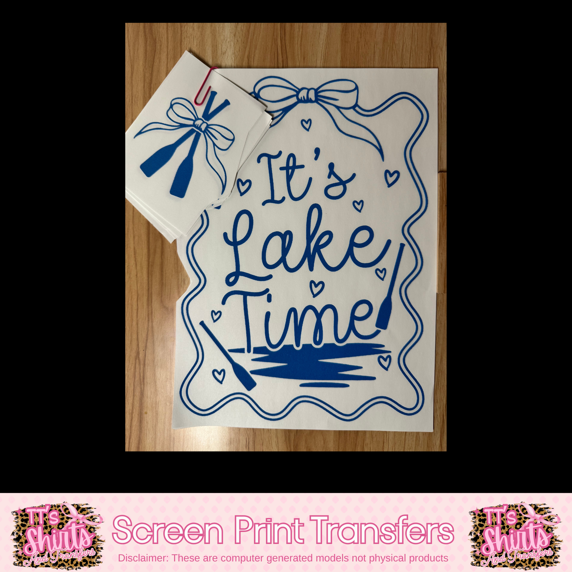 IT'S LAKE TIME BLUE - A9
