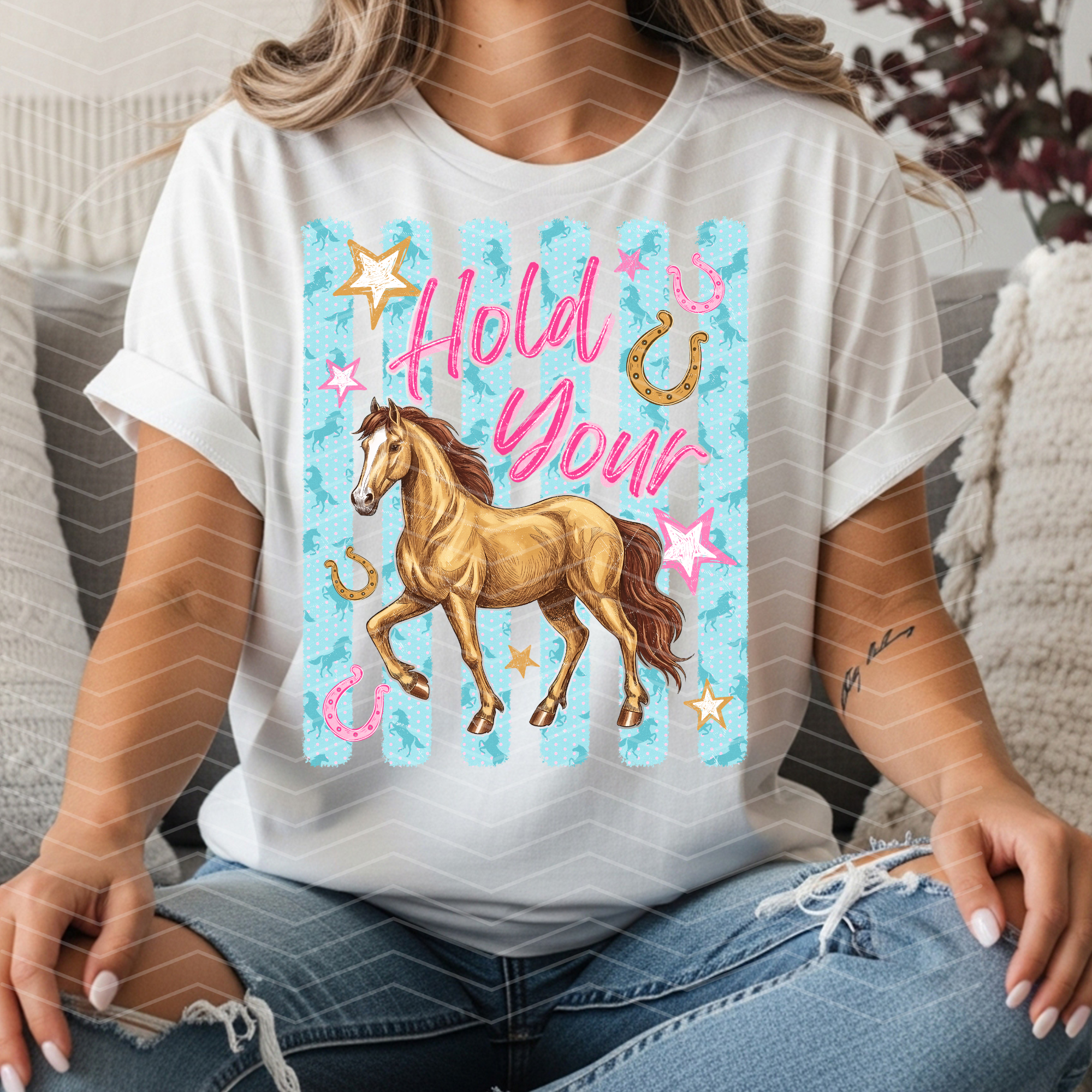 Hold your horses, blue striped mm051826