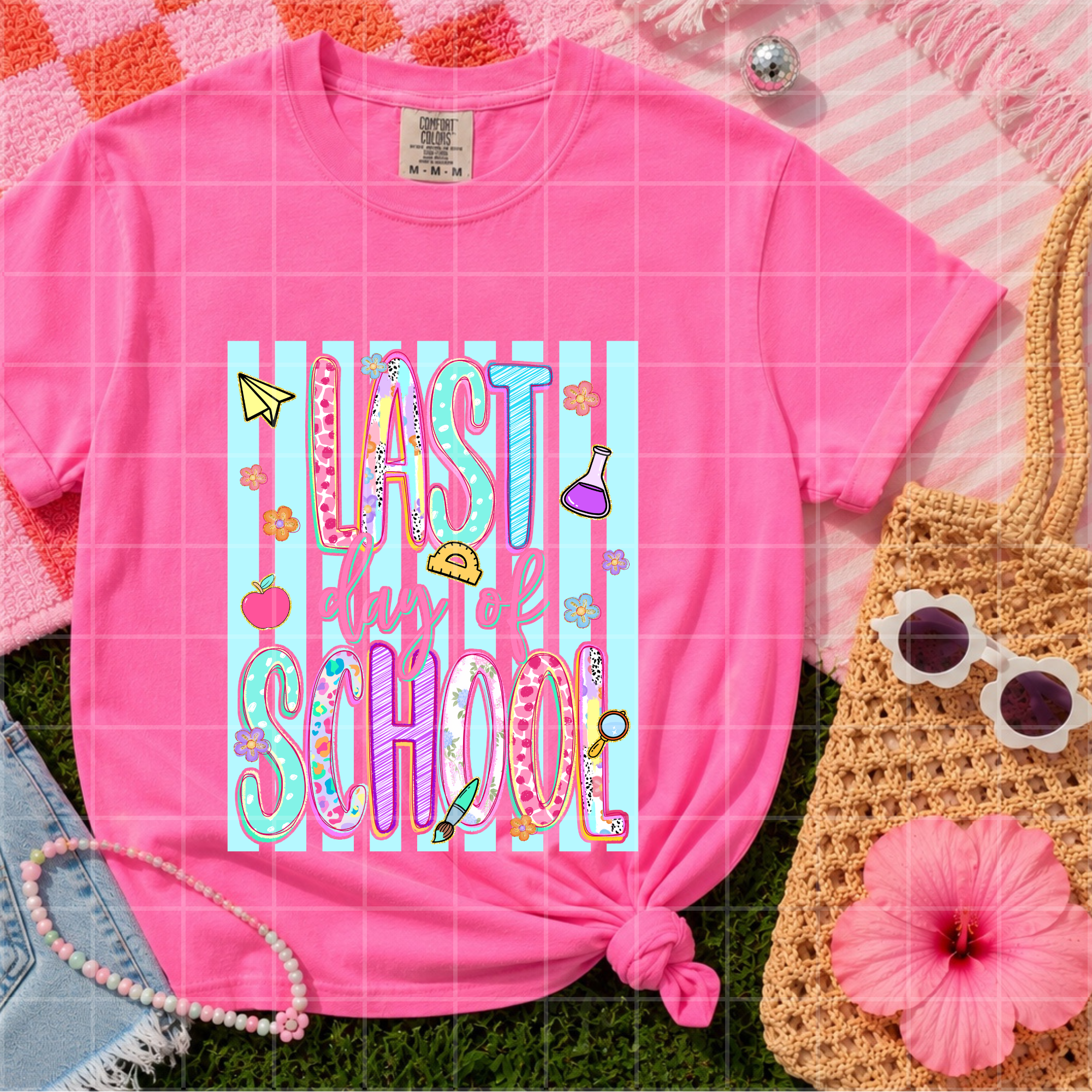 Striped last day of school mm052526