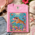 Preppy tiger in the sea MM060126