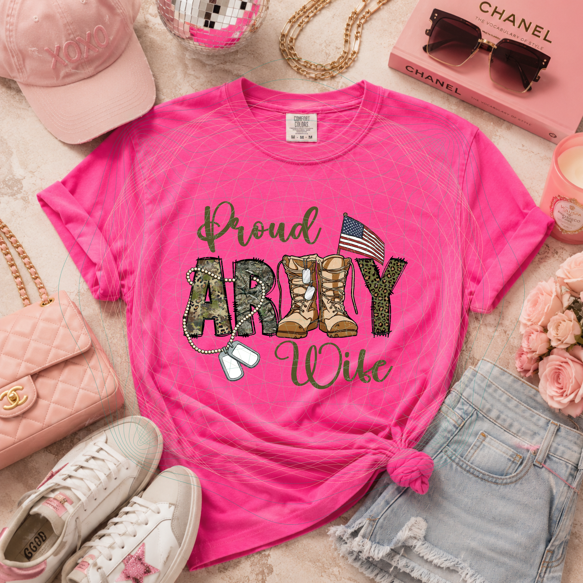 Proud army wife MM060826