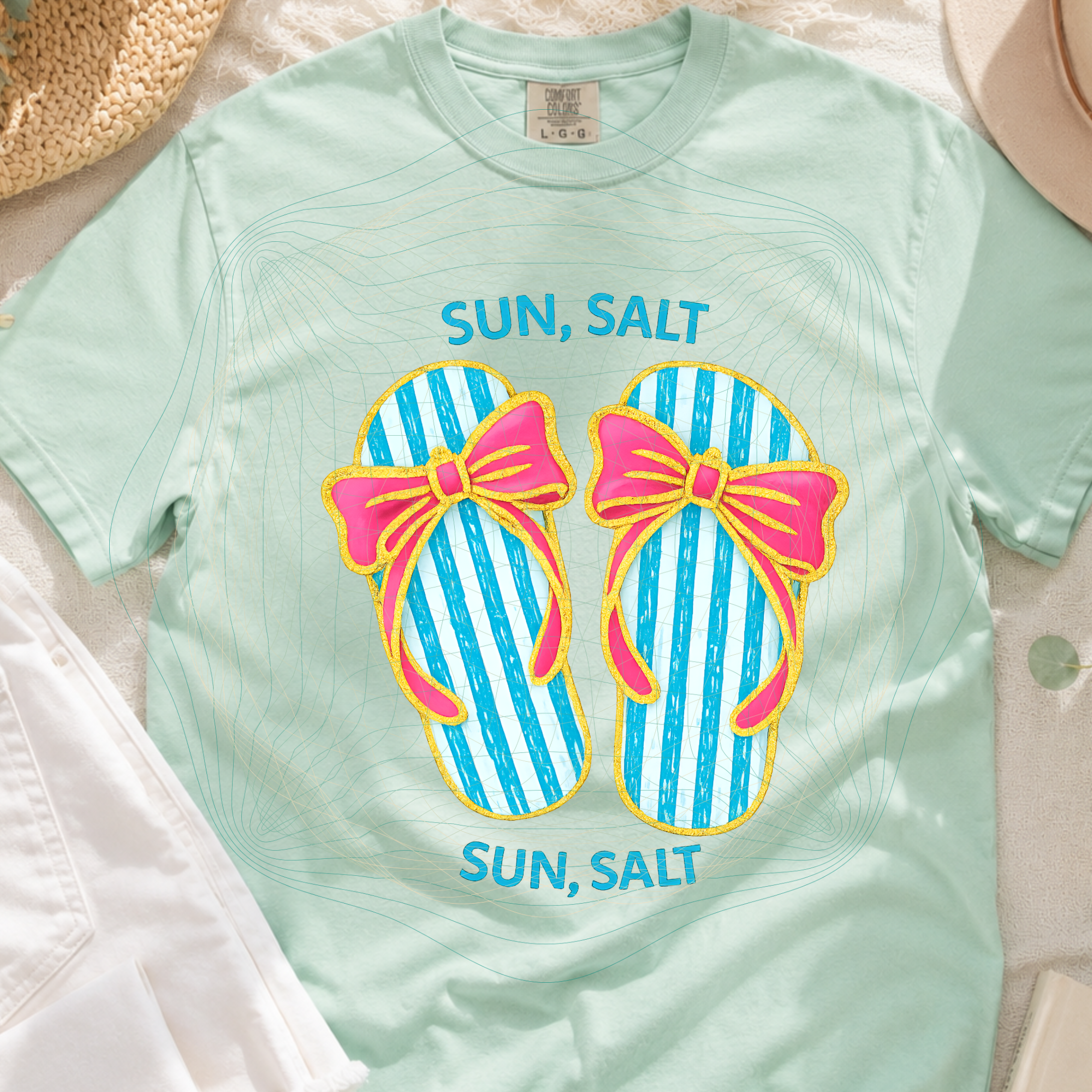 Sun, salt flip-flops MM060826