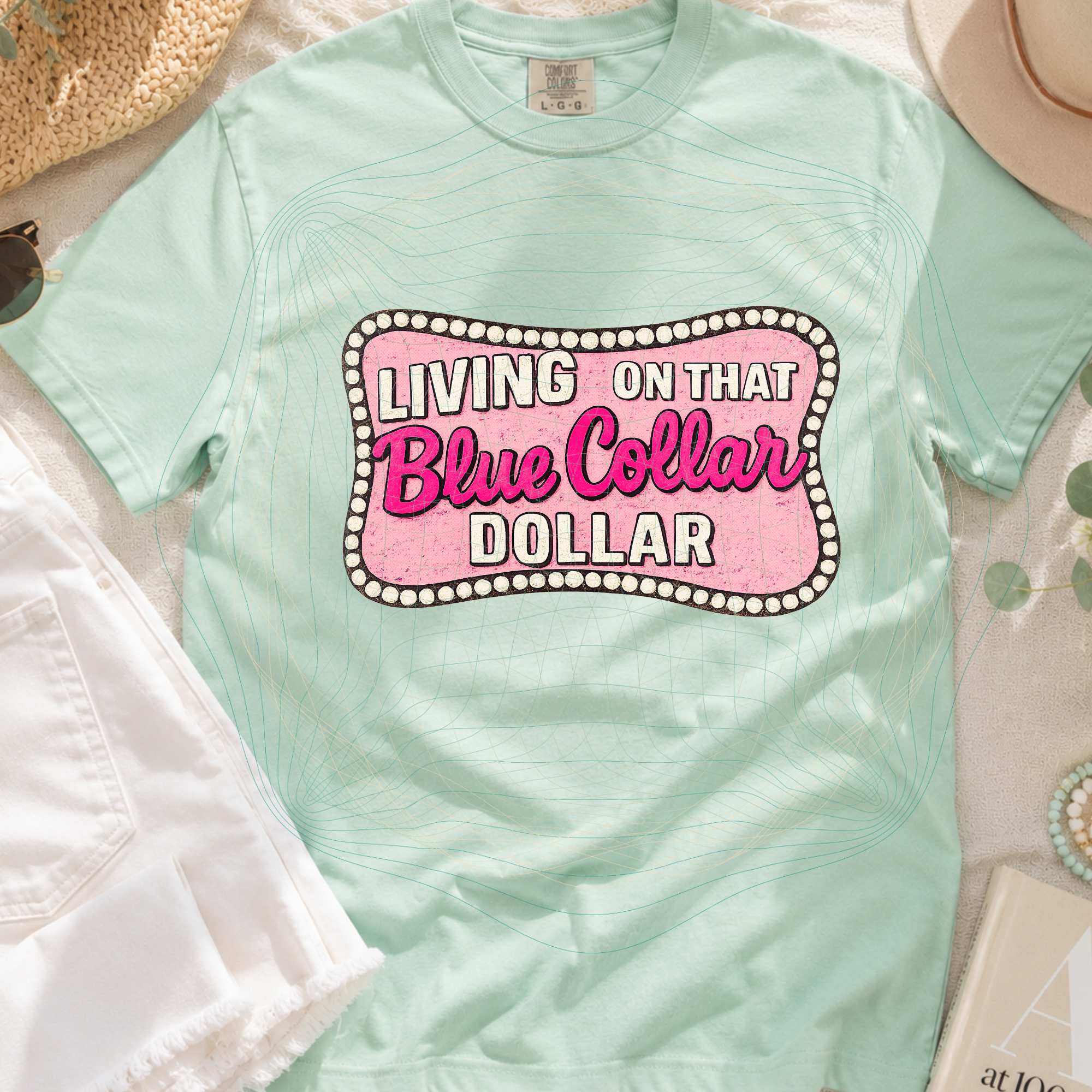 Living on that blue collar dollar pink MM061526