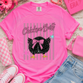 Chicken butt chicken with pink bow MM061526