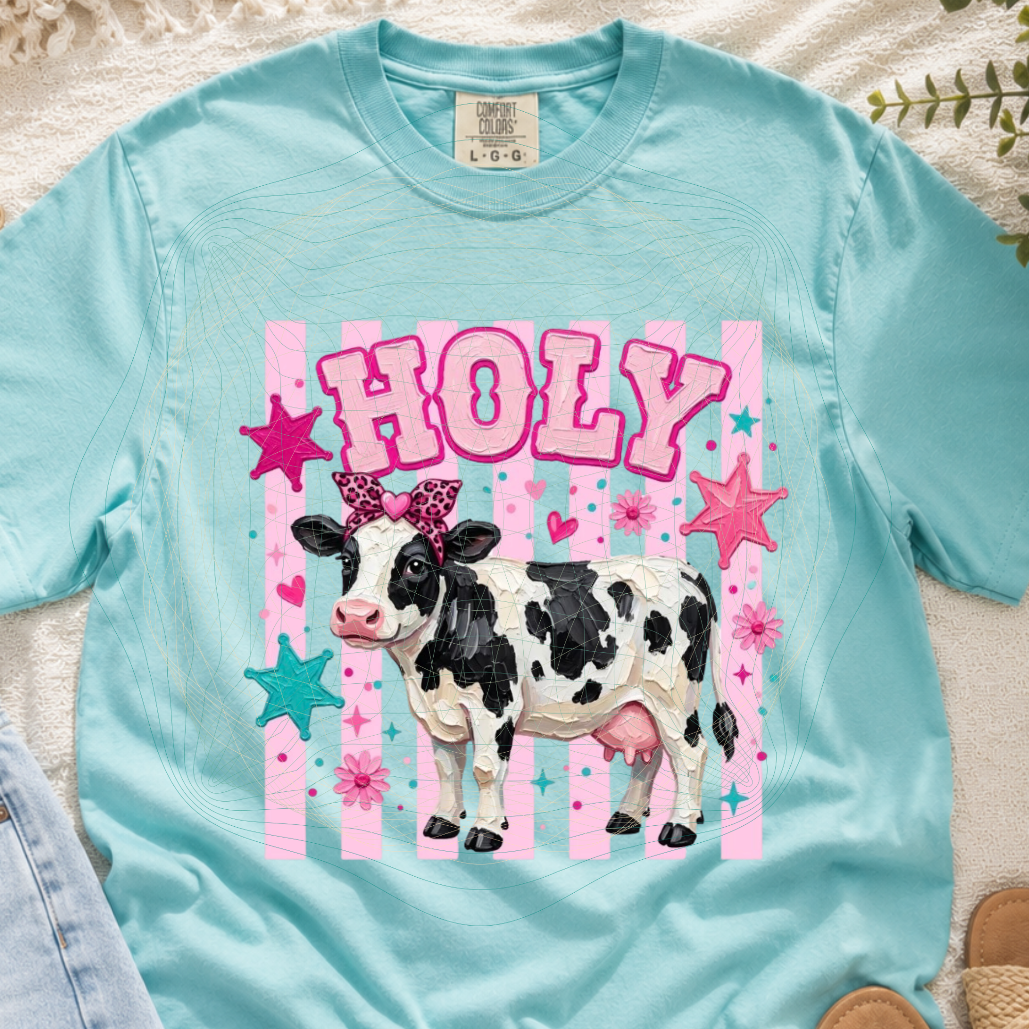 Holy cow preppy striped MM061526