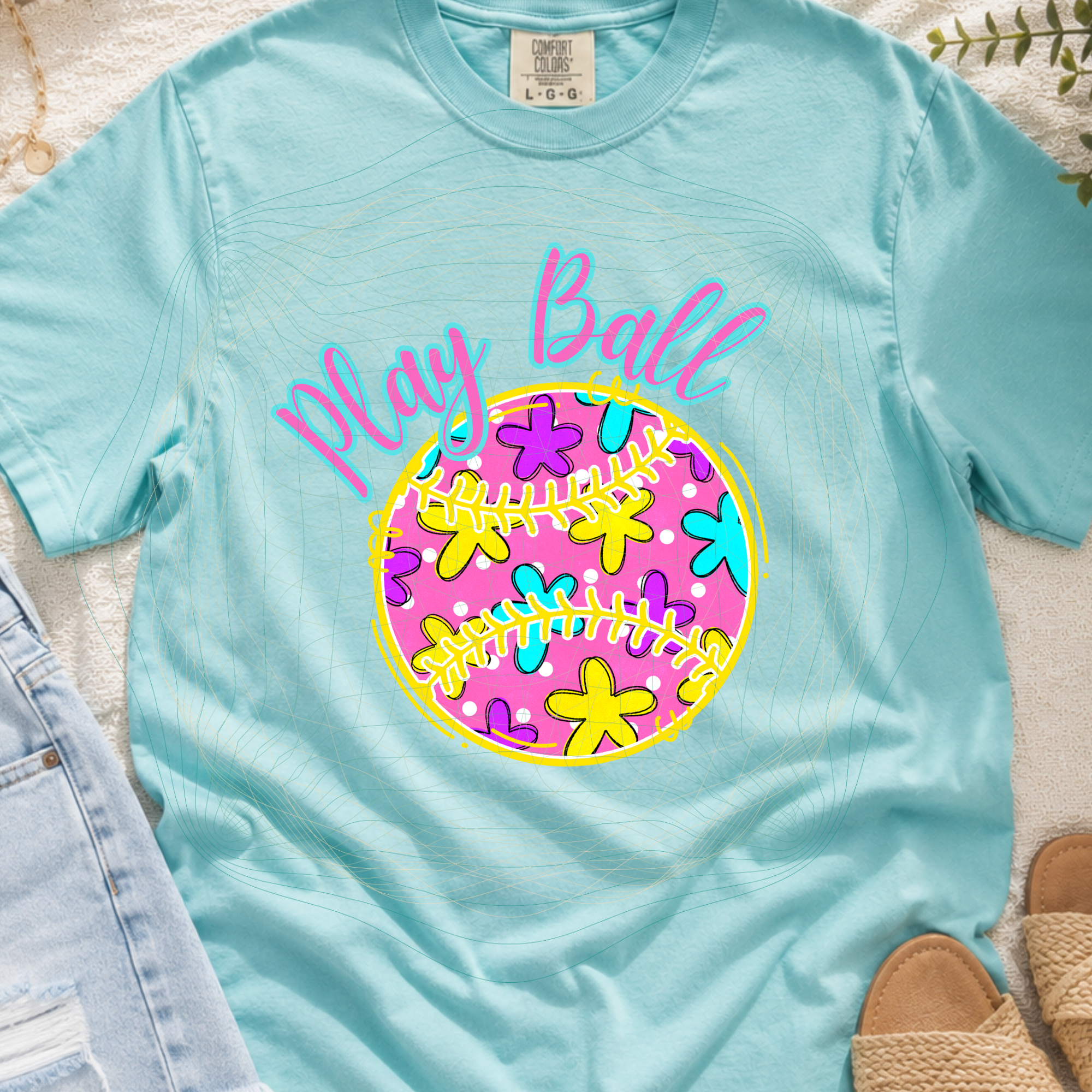 Neon play ball MM061526