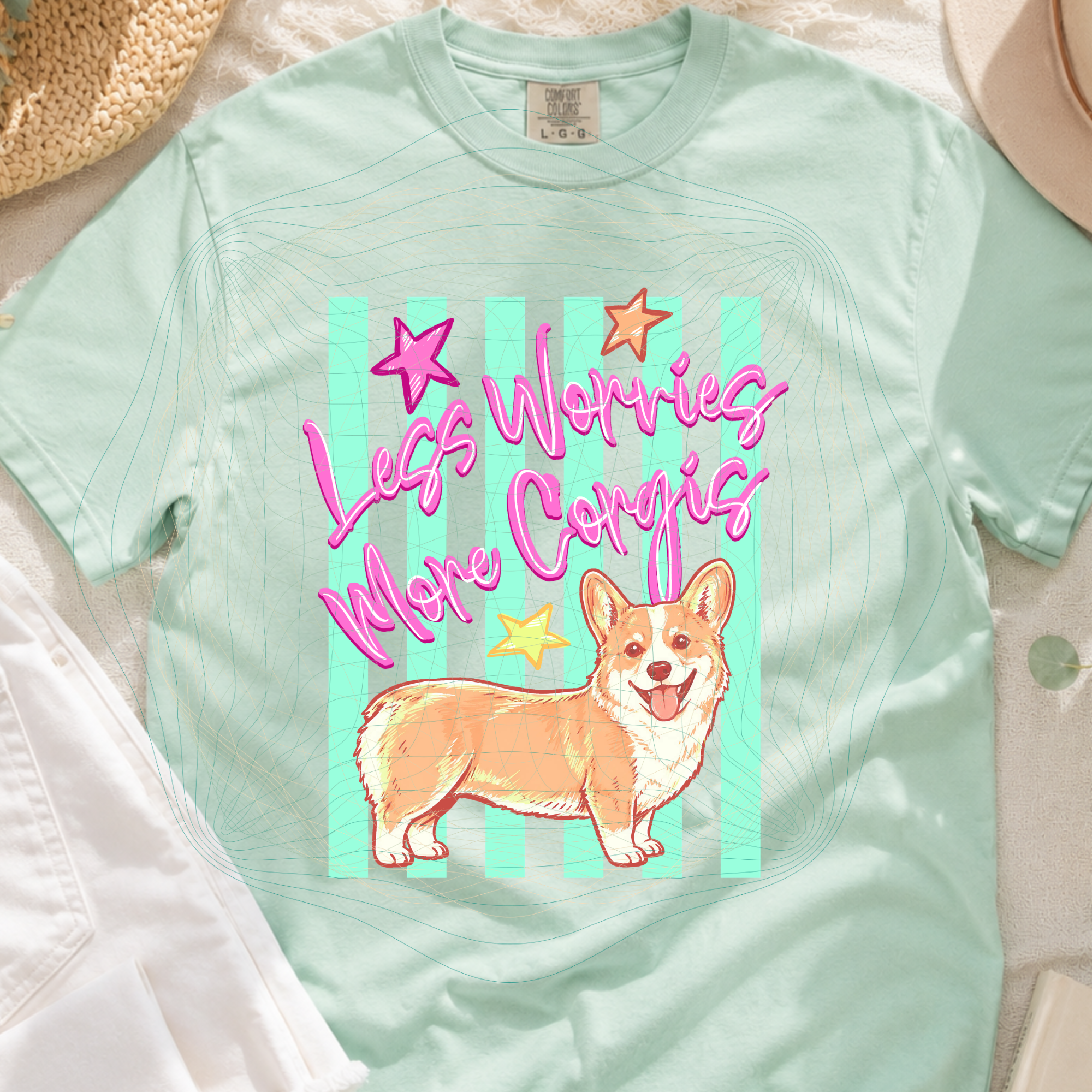 Less worries, more corgis MM061526