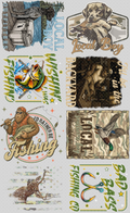 #3 gangsheet adult size Pre-order DTF transfers
