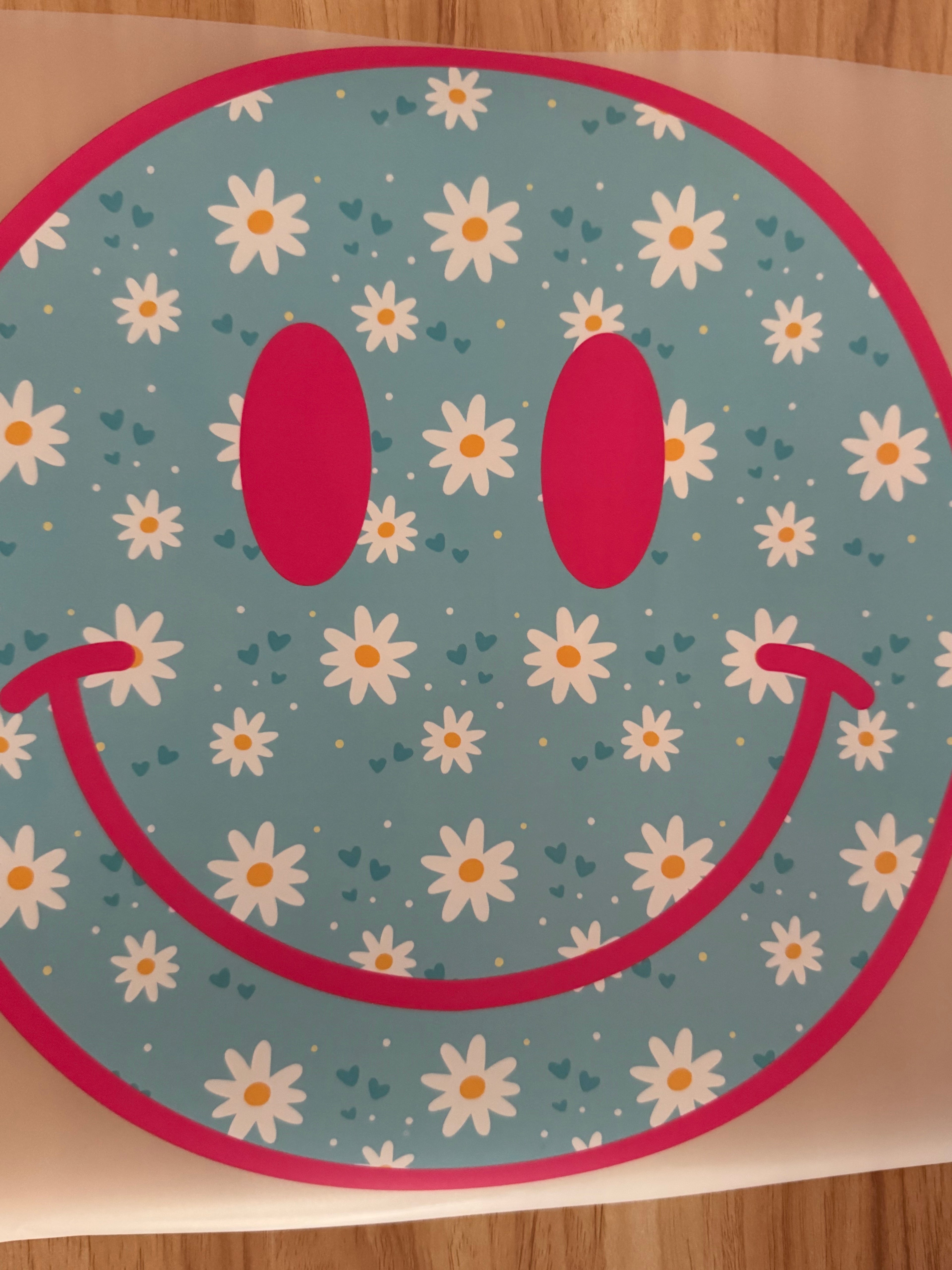 Blue daisy smile B1