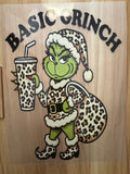 BASIC G CHEETAH PRINT - B4 - (this is a full color screen print transfer not a DTF.)