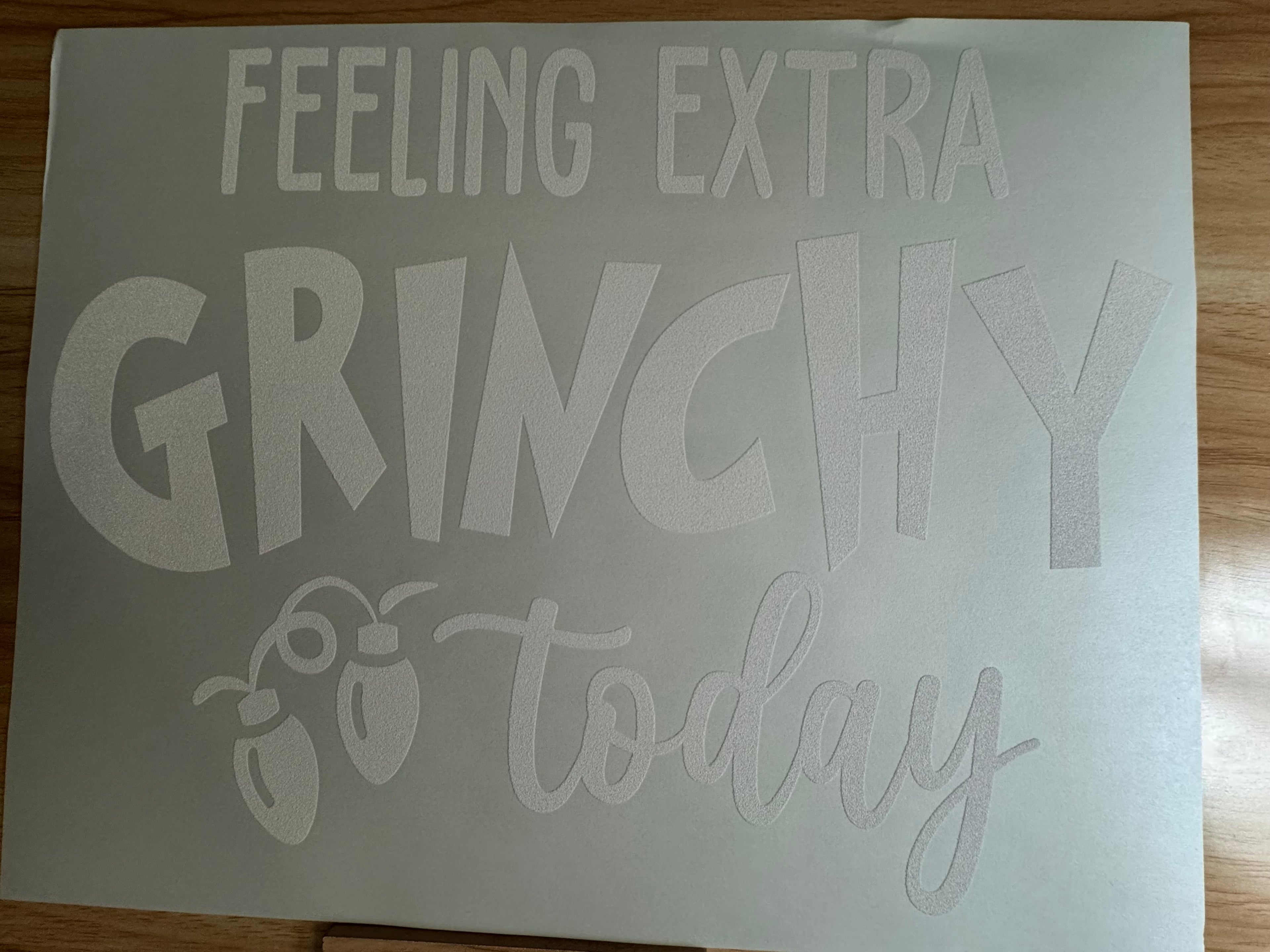 FEELING EXTRA G TODAY - B3