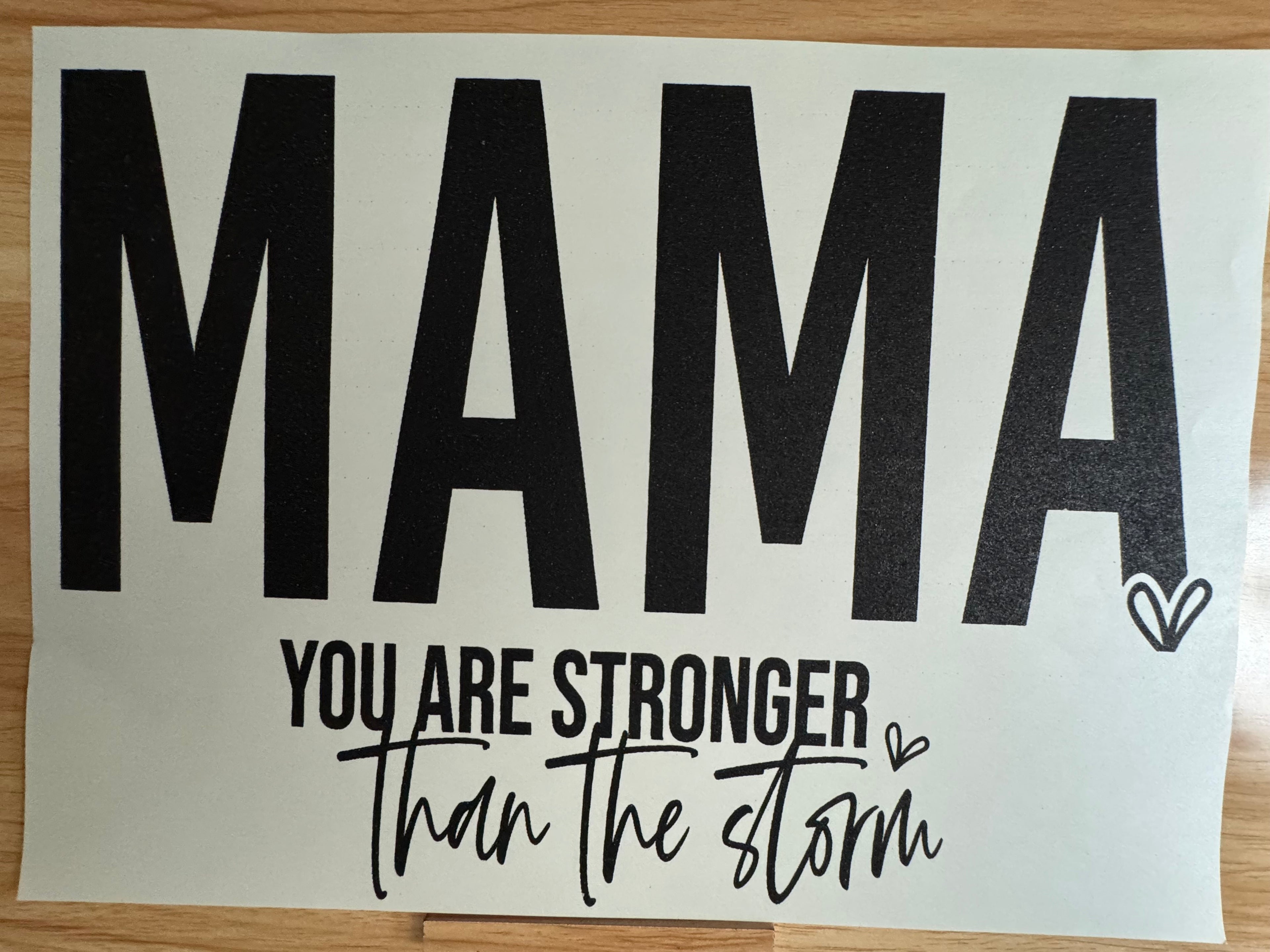 MAMA W/ SLEEVE YOU ARE STRONGER - B5