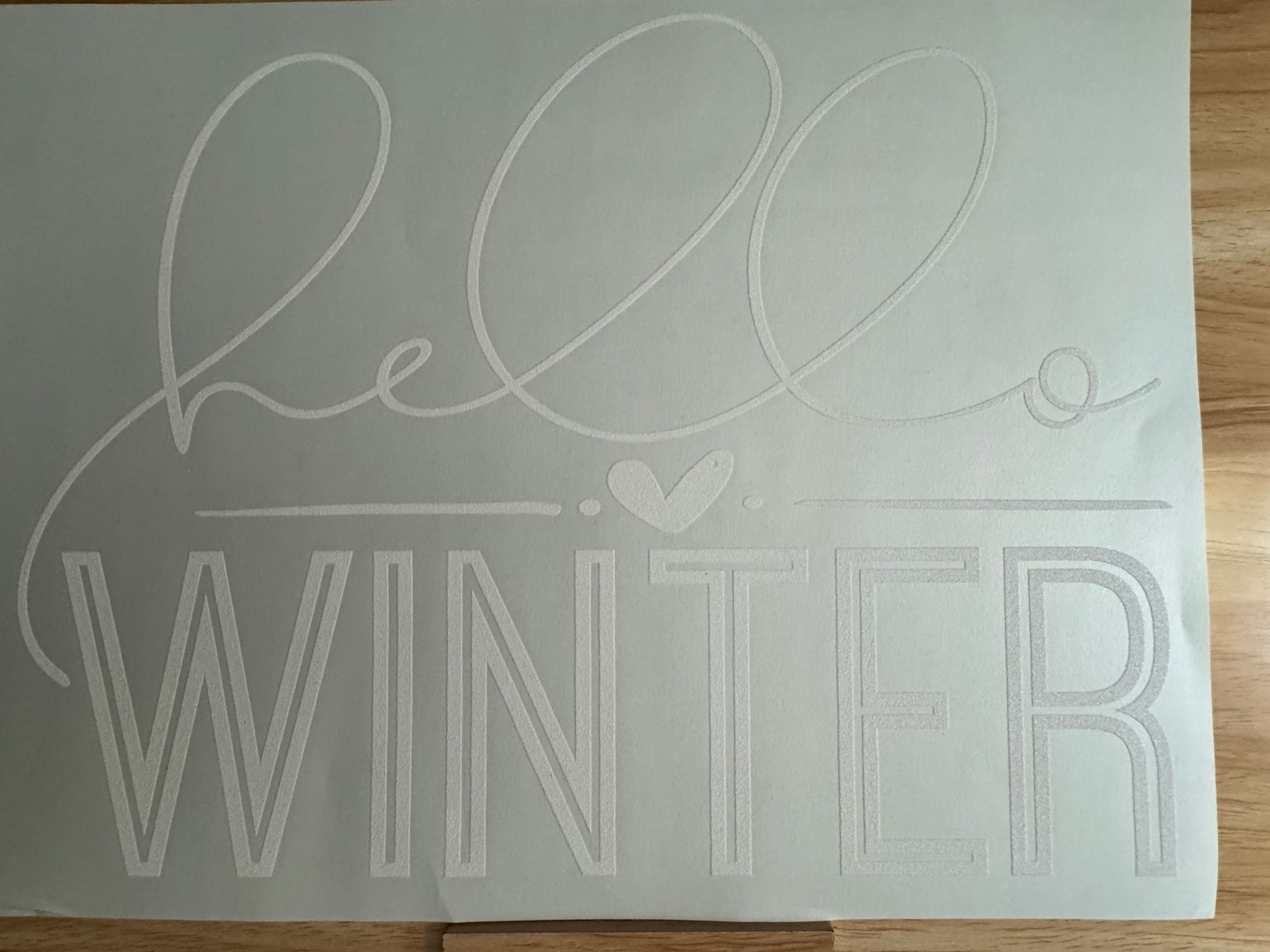 HELLO WINTER - B5