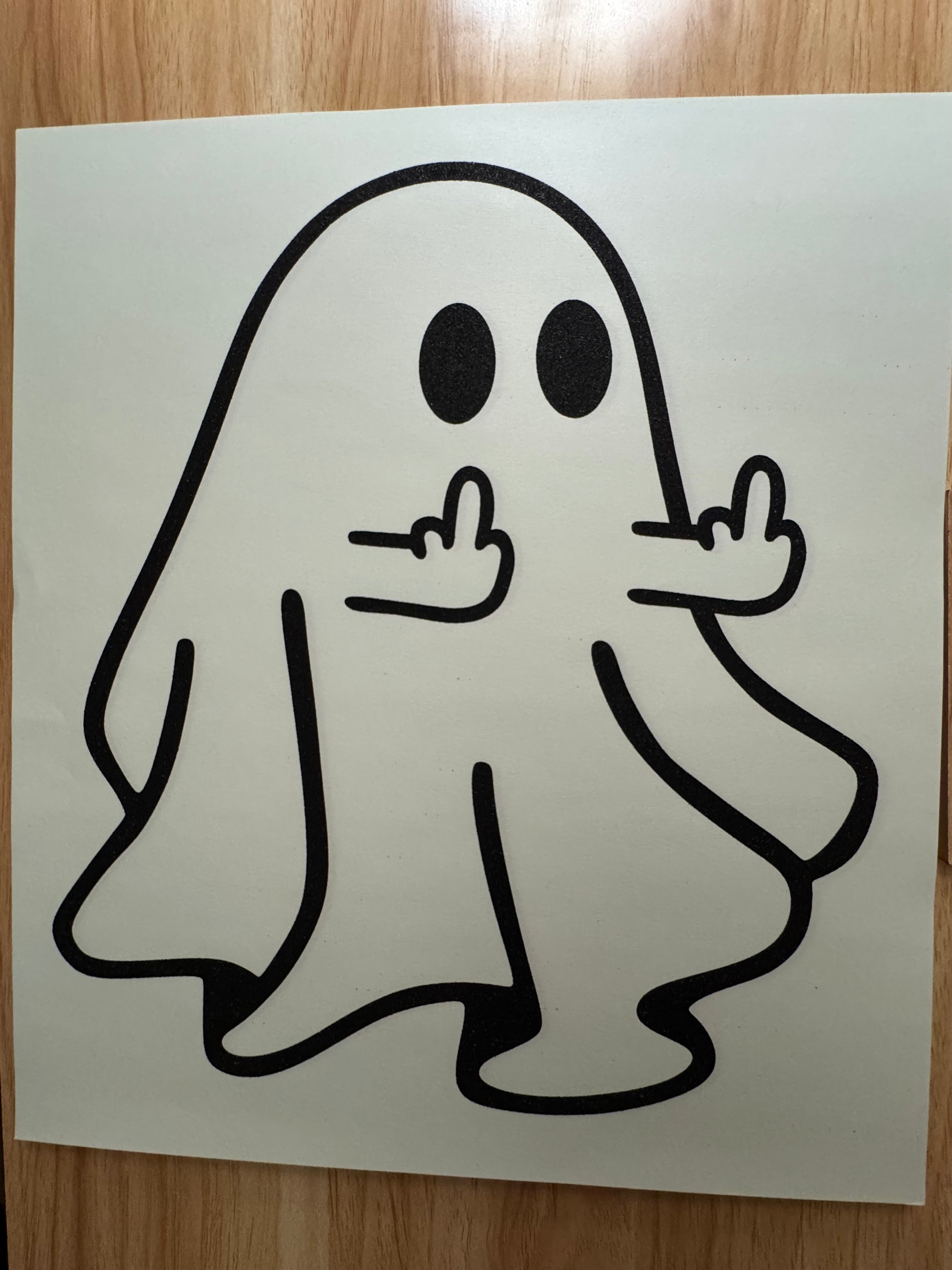 MIDDLE FINGER GHOST - B4