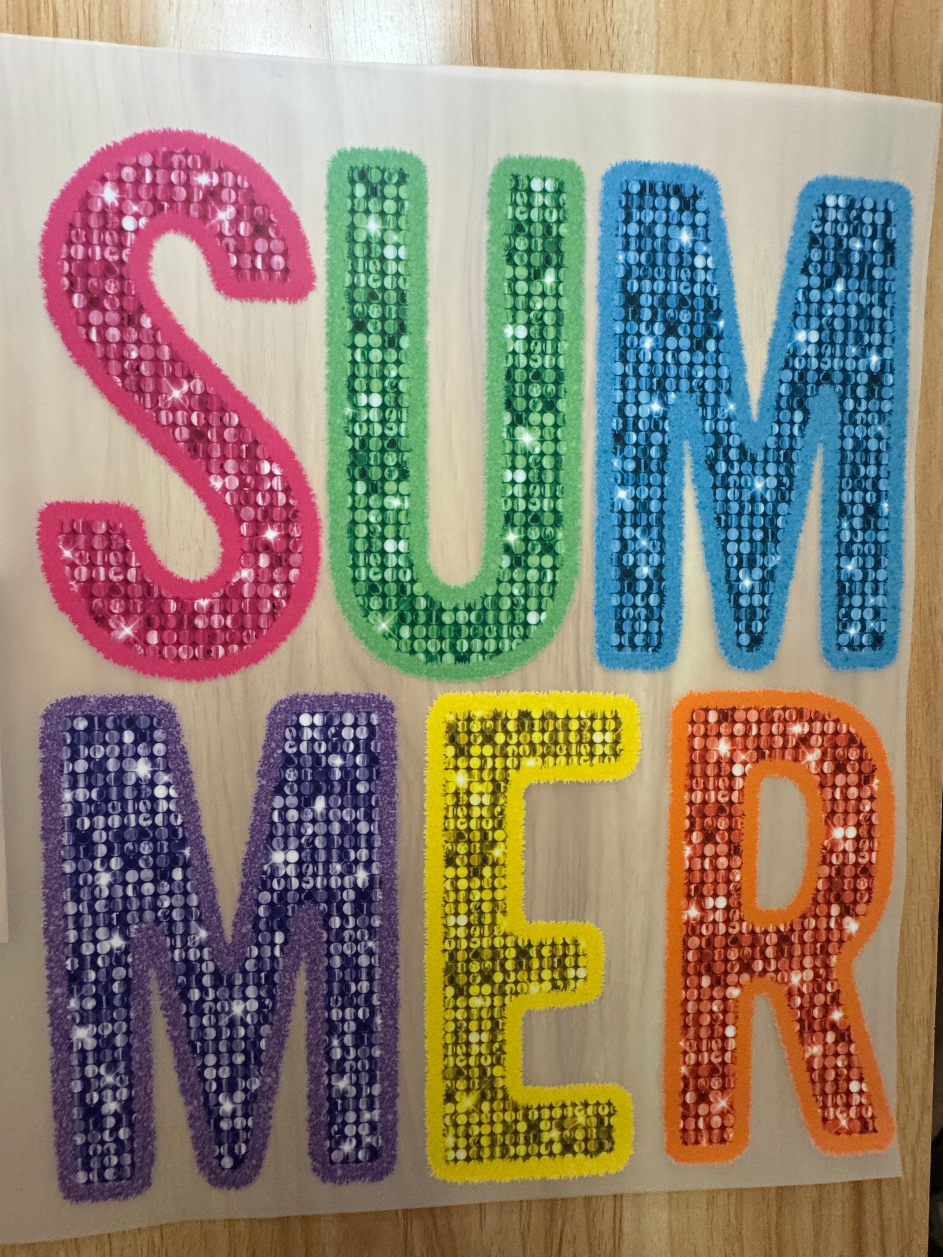 SUMMER SEQUINS - B5