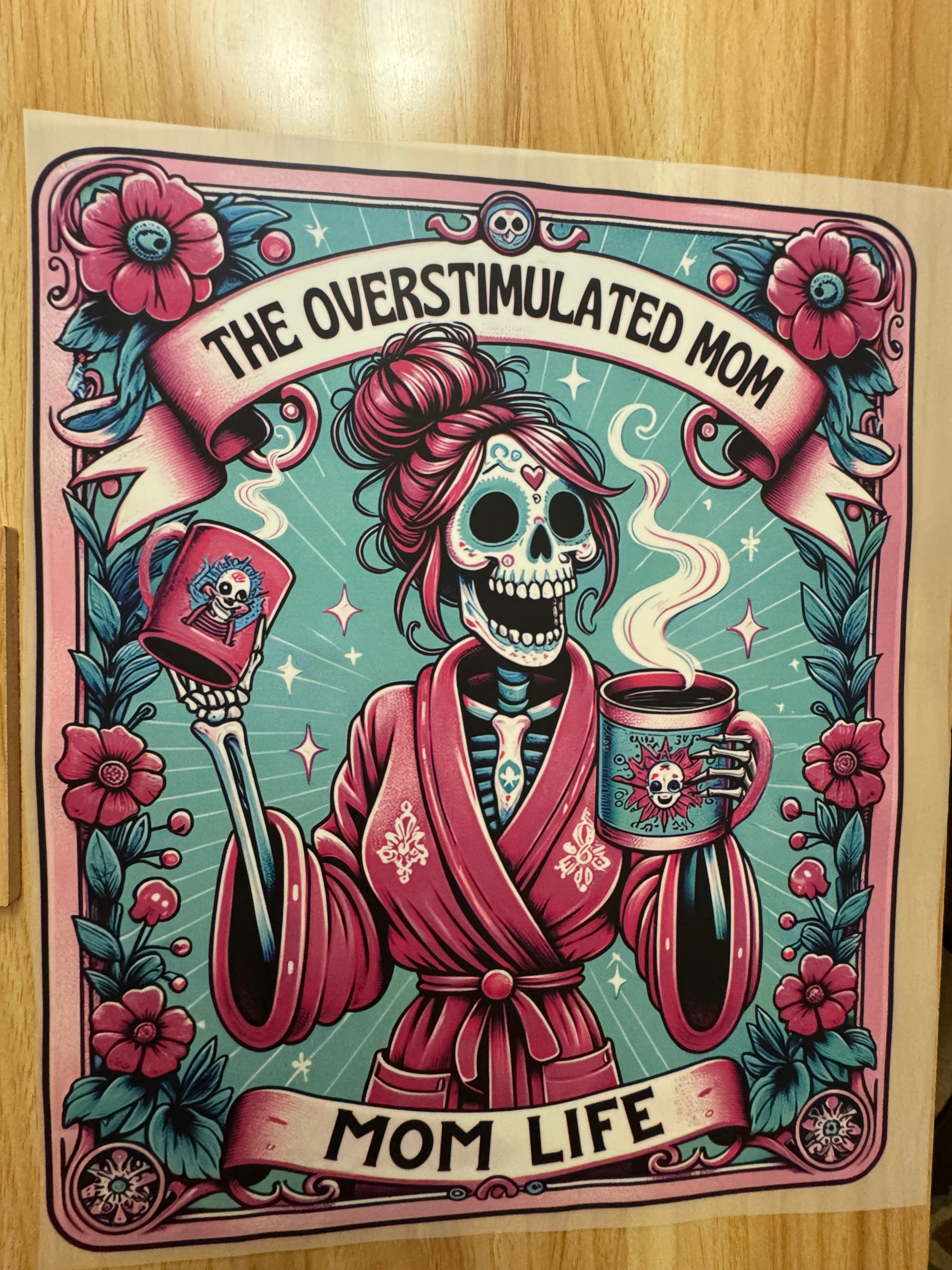 THE OVERSTILMULATED MOM - B5