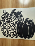 Solid and cheetah pumpkin – B6