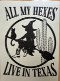 All my hexes live in Texas – B6
