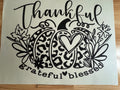 Thankful, grateful blessed – B6