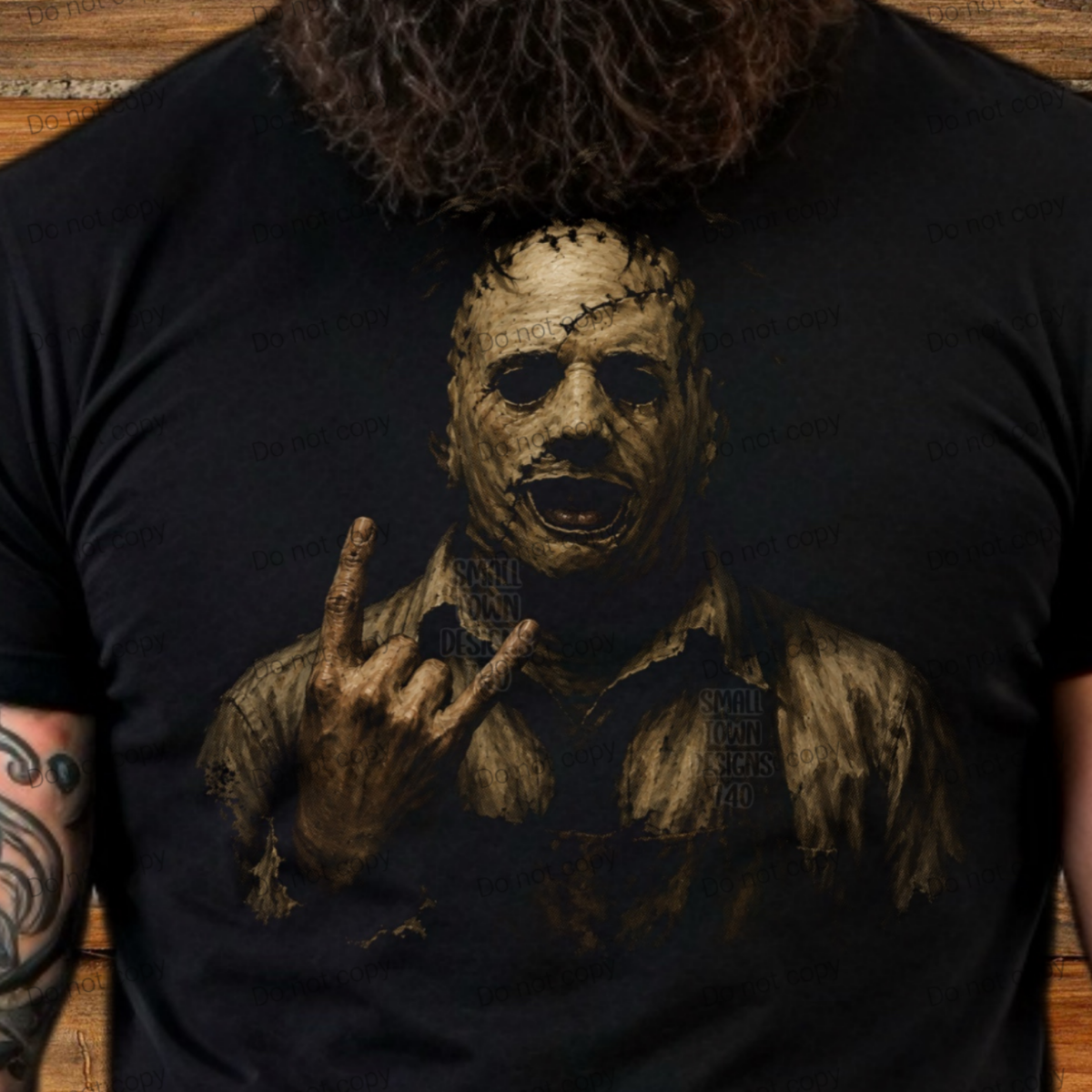 Half tone Texas chainsaw MM07226